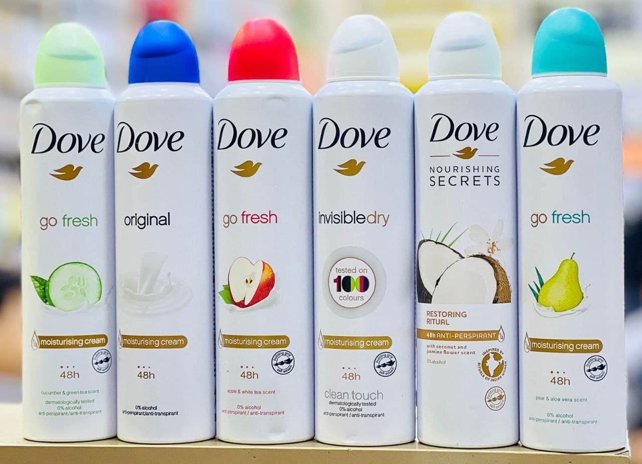 مزيل عرق دوف اسبراي